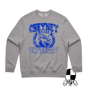 Cheyney Aged Throwback Mascot