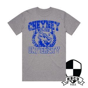 Cheyney Aged Throwback Mascot