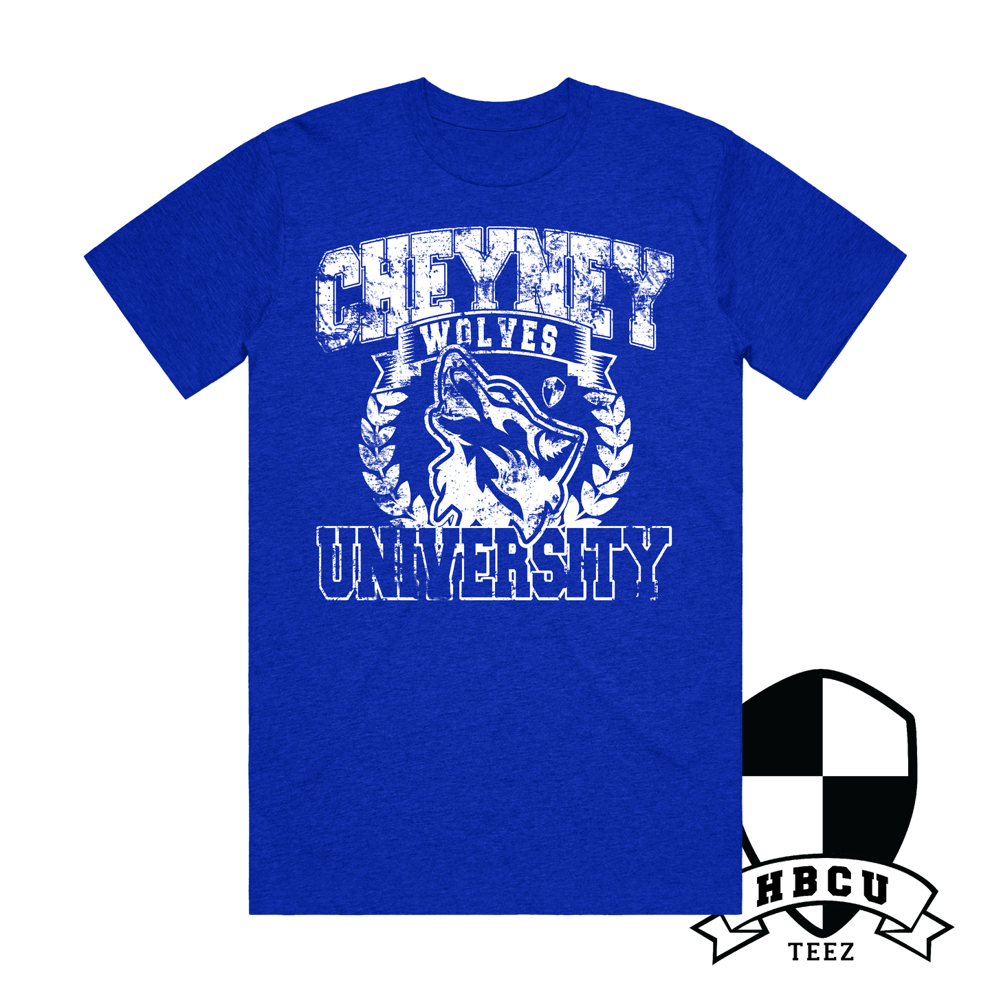 Cheyney Aged Throwback Mascot