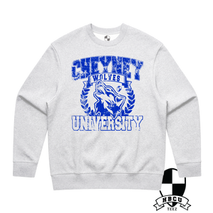 Cheyney Aged Throwback Mascot