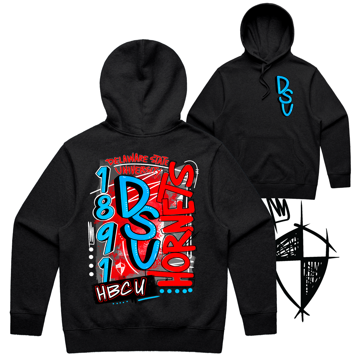 DSU BKL Graffiti Hoodie