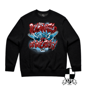 Del State Retro Airbrush Sweatshirt