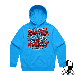 Del State Retro Airbrush Hoodie