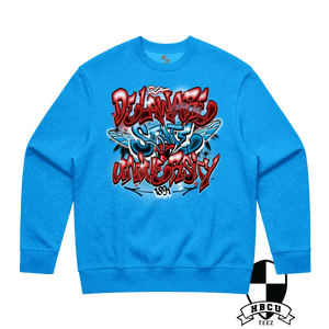 Del State Retro Airbrush Sweatshirt