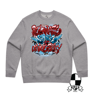 Del State Retro Airbrush Sweatshirt