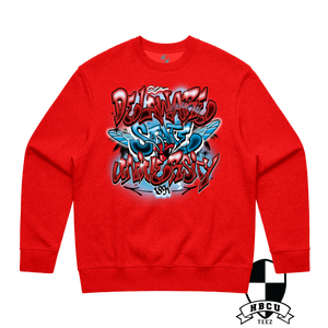 Del State Retro Airbrush Sweatshirt