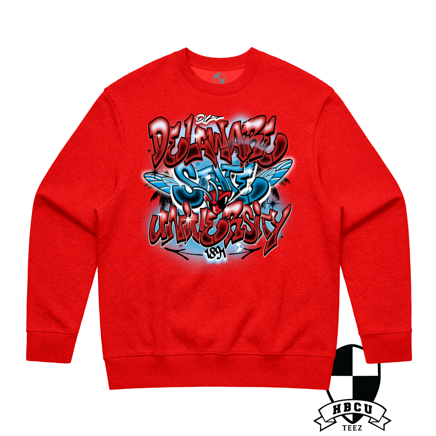 Del State Retro Airbrush Sweatshirt