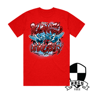 Del State Retro Airbrush T-Shirt