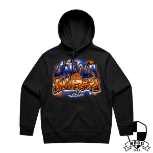 Lincoln Retro Airbrush Hoodie