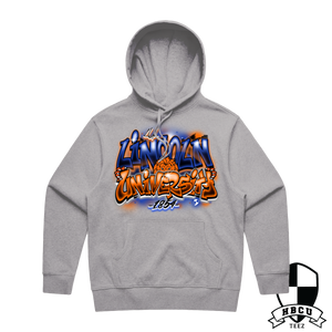 Lincoln Retro Airbrush Hoodie