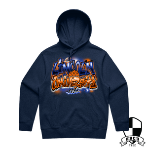 Lincoln Retro Airbrush Hoodie