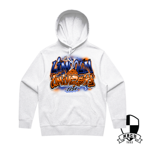 Lincoln Retro Airbrush Hoodie