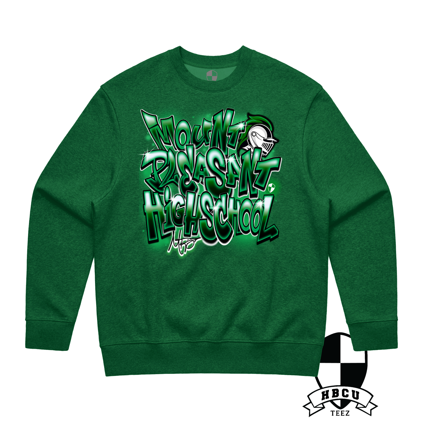 Mount Pleasant Retro Airbrush Sweatshirt