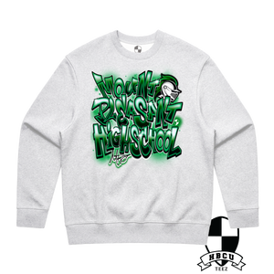 Mount Pleasant Retro Airbrush Sweatshirt